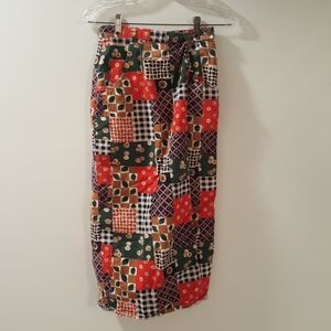 Vintage True Wrap Skirt